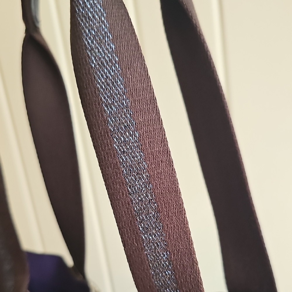 Coach 2017 Large Hologram Derby Tote Metallic Blue - Picture 14 of 17